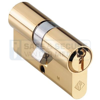 Pfaffenhain dubbele cilinder EB 30-30 in messingkleur SKG**®